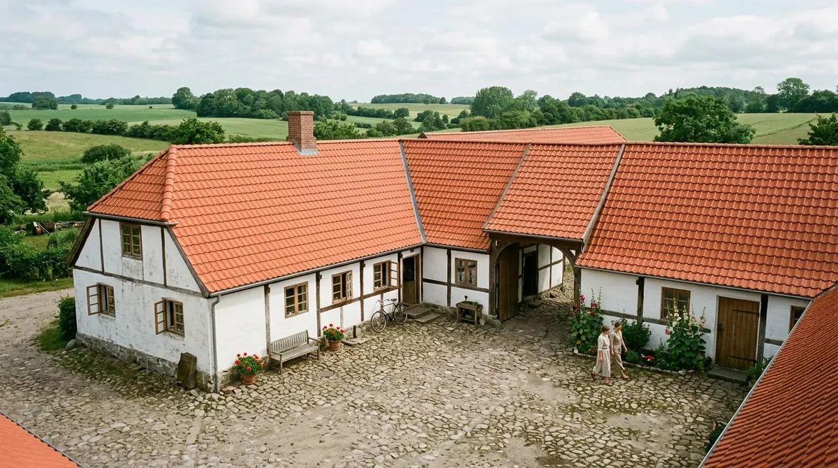 Illustrationsfoto: tagarbejde på et dansk hus