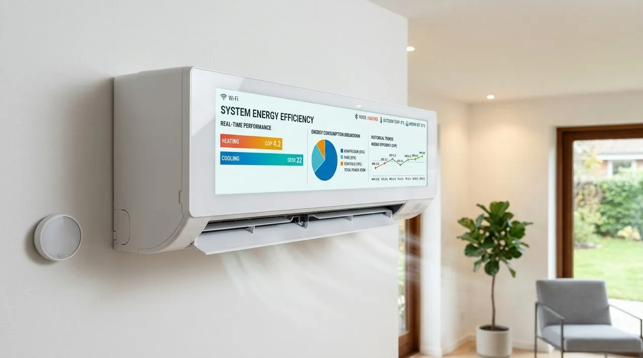 Officielle tilskudsdokumenter og en check på et skrivebord — tilskud til varmepumpe